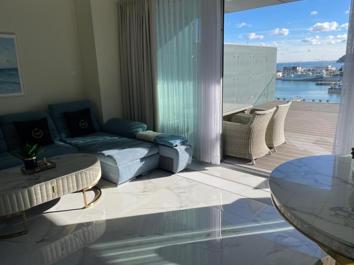 Apartament Faltom 26 Yacht Park Z Tarasem Гдыня Экстерьер фото