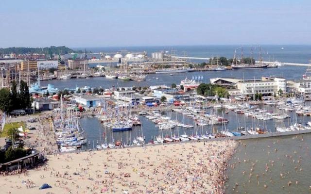 Apartament Faltom 26 Yacht Park Z Tarasem Гдыня Экстерьер фото