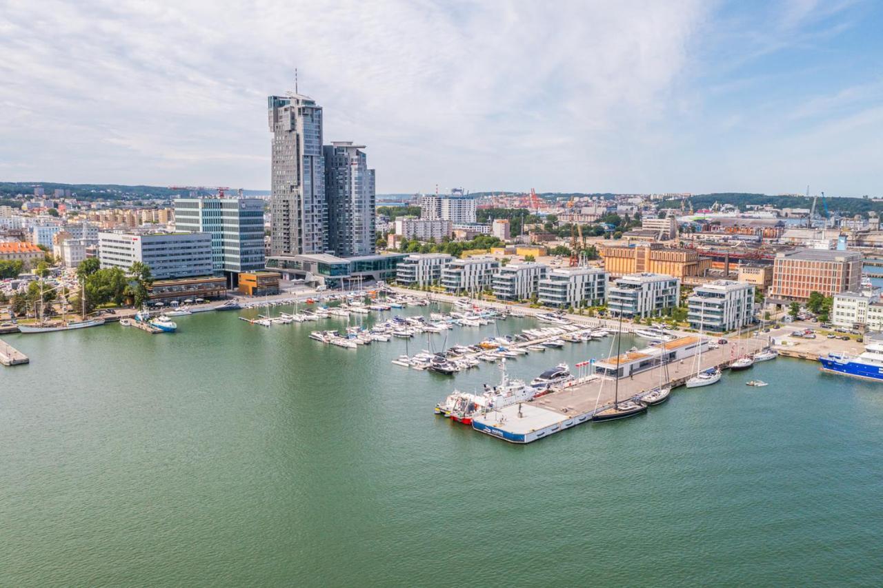 Apartament Faltom 26 Yacht Park Z Tarasem Гдыня Экстерьер фото