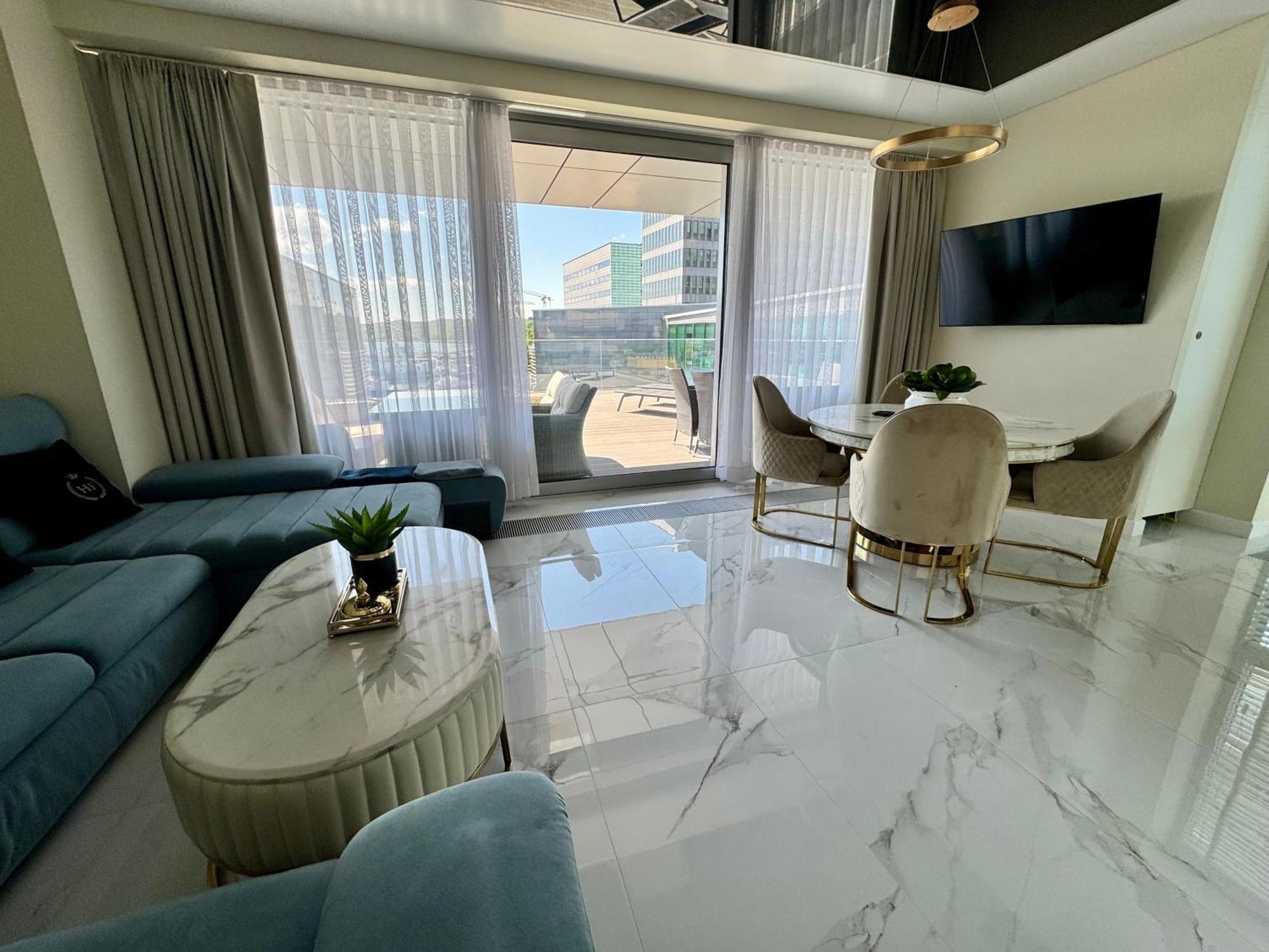 Apartament Faltom 26 Yacht Park Z Tarasem Гдыня Экстерьер фото